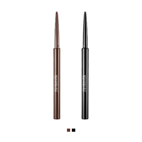 Woodbury Eyeliner Stay 24 (3 shades) Gel Eye Liner + Auto Pencil Liner Slim 2mm Lead Sexy Cat Eyes